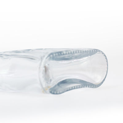 750 ml/1000 ml glazen fles voor gedistilleerde dranken Whisky Rum Gin Tequila Brandy Gravureerde kurkstop