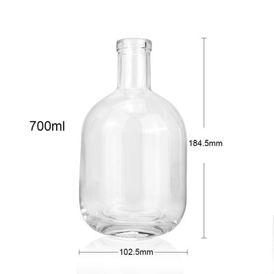 330 ml/500 ml/700 ml wijnfles voor drank glasfles schilderen graveren warm stempelen