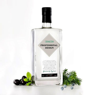Koolhoudende dranken Glasfles met kurkstop 750 ml 500 ml Whisky Rum Gin Tequila Brandy Spirits