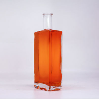Koolhoudende dranken Glasfles met kurkstop 750 ml 500 ml Whisky Rum Gin Tequila Brandy Spirits