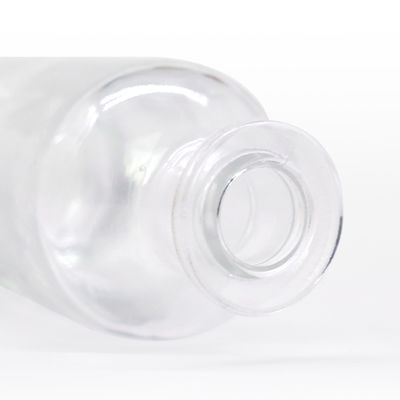 Klassieke vorm Flint Brandy Spirits lege witte drank glazen fles 500 ml 700 ml Super