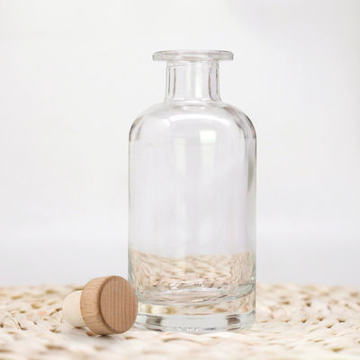 Klassieke vorm Flint Brandy Spirits lege witte drank glazen fles 500 ml 700 ml Super