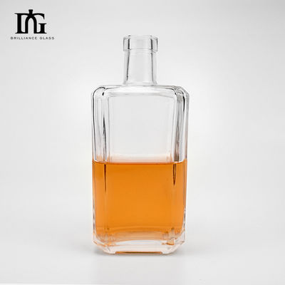 Leeg Brandy Rum Gin Whisky Vodka Glasfles 500 ml 700 ml 750 ml voor Liquor Verpakking