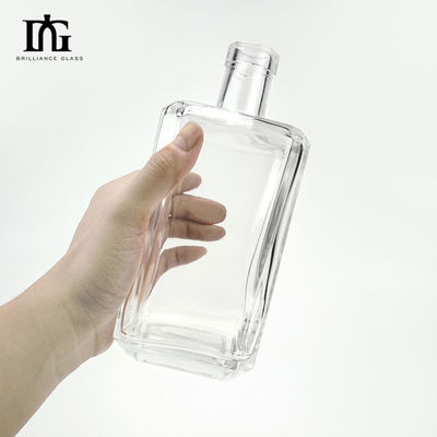 Leeg Brandy Rum Gin Whisky Vodka Glasfles 500 ml 700 ml 750 ml voor Liquor Verpakking