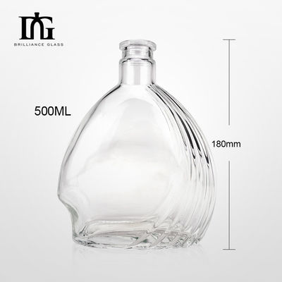 Graveringsoppervlak 500 ml lege glasfles voor champagne
