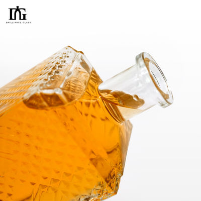 Afdichting Cork 700ml 375ml 500ml Glasfles voor Whisky Liquor Vierkante Vodka