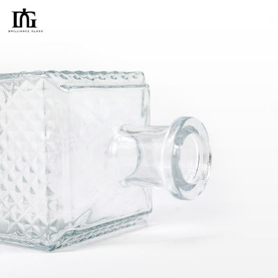 Afdichting Cork 700ml 375ml 500ml Glasfles voor Whisky Liquor Vierkante Vodka