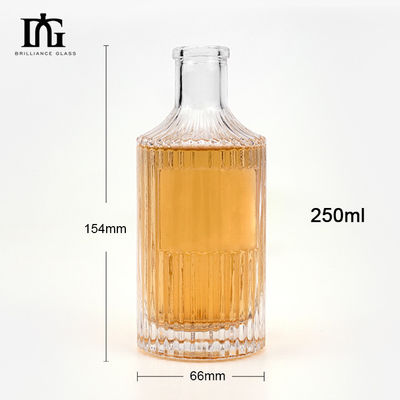OEM/ODM Acceptabel Duidelijke 750 ml drankfles met spuitdruk