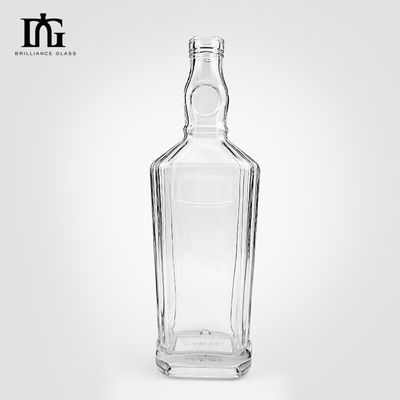 250 ml/500 ml/700 ml/750 ml industriële flintglasfles voor whisky Liquor Tequila