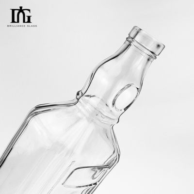 250 ml/500 ml/700 ml/750 ml industriële flintglasfles voor whisky Liquor Tequila