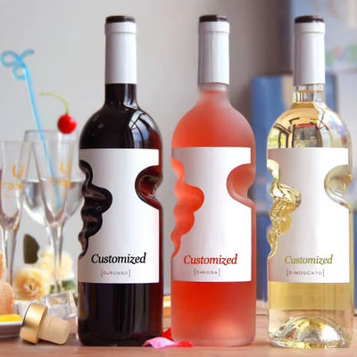 Glasflessen met kurk voor mousserende wijn 500 ml 750 ml voor drankjes