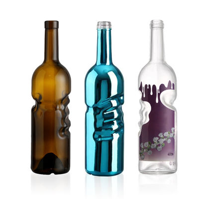 Glasflessen met kurk voor mousserende wijn 500 ml 750 ml voor drankjes