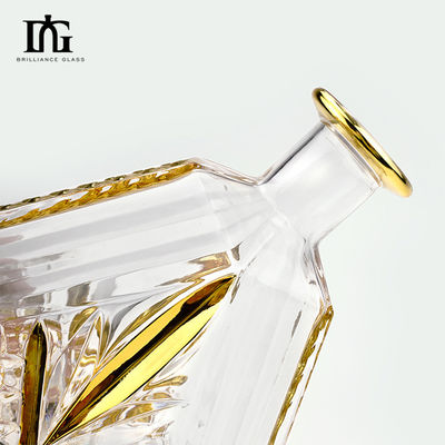 Crystal Whiskey Decanter Set met 2 ouderwetse whisky glazen