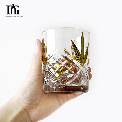 Crystal Whiskey Decanter Set met 2 ouderwetse whisky glazen