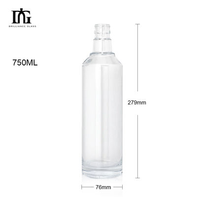 Graveringsoppervlak Glashandel Liquor fles 750 ml 500 ml voor Whiskey Gin Vodka