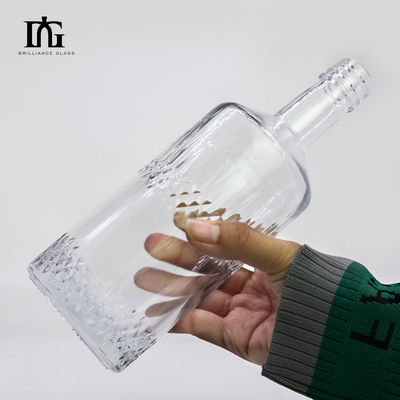 Glasfles met grote capaciteit 250 ml/500 ml/700 ml/750 ml voor thee