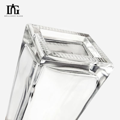 Vierkant glas cosmetica spuitfles met kurkdop Capaciteit 700 ml Lichaam materiaal glas