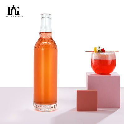 Lichaamsmateriaal Glas 750 ml 500 ml Whiskey Gin Whisky fles voor dranken en parfum