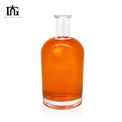 TJ028 750 ml Super Flint Doorzichtige Vodka Alcohol Liquor Glasfles