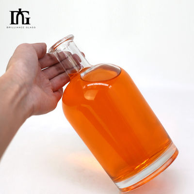 TJ028 750 ml Super Flint Doorzichtige Vodka Alcohol Liquor Glasfles