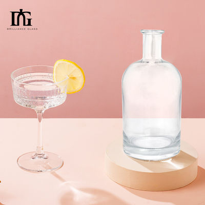 TJ028 750 ml Super Flint Doorzichtige Vodka Alcohol Liquor Glasfles