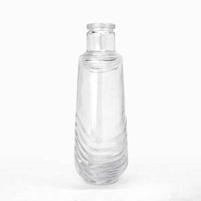 750 ml glazen heldere ronde 700 ml glazen drankflessen voor whisky en brandy TJ008