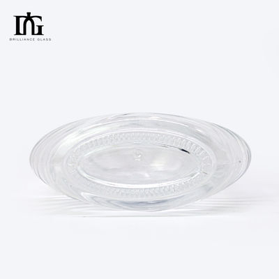 750 ml glazen heldere ronde 700 ml glazen drankflessen voor whisky en brandy TJ008