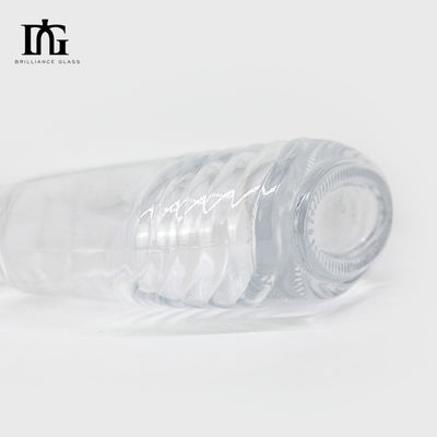 750 ml glazen heldere ronde 700 ml glazen drankflessen voor whisky en brandy TJ008