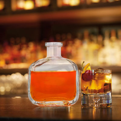 Verdichte bevroren kurkglasflessen voor verzegelde wijn Whisky Vodka Tequila Whiskey
