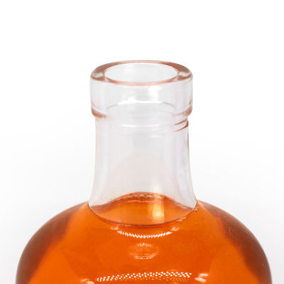 500 ml 750 ml helder herbruikbaar miniatuur drankfles met glazen lichaam