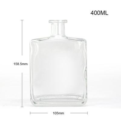Glasfles met dop voor gin rum vodka whisky tequila drank 700 ml helder