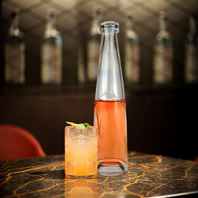 Basismateriaal Glas 500ml700ml750ml1000ml Ultra Flint Custom Gin fles voor drankjes