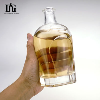 080 Liquor en dranken Glasfles met kurkverzegeling 500 ml/700 ml/750 ml