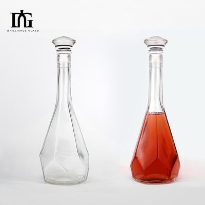 Glasfles met kurk 500 ml 375 ml vodka spirit gin 200 ml 100 ml glasmateriaal