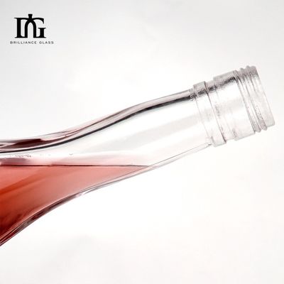 Glasfles met kurk 500 ml 375 ml vodka spirit gin 200 ml 100 ml glasmateriaal