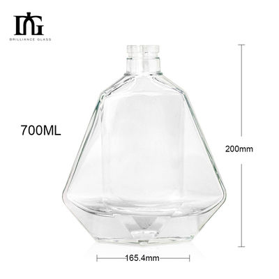 Glas 700 ml Vodka Liquor Alcoholische drank Whisky Rum Glasfles